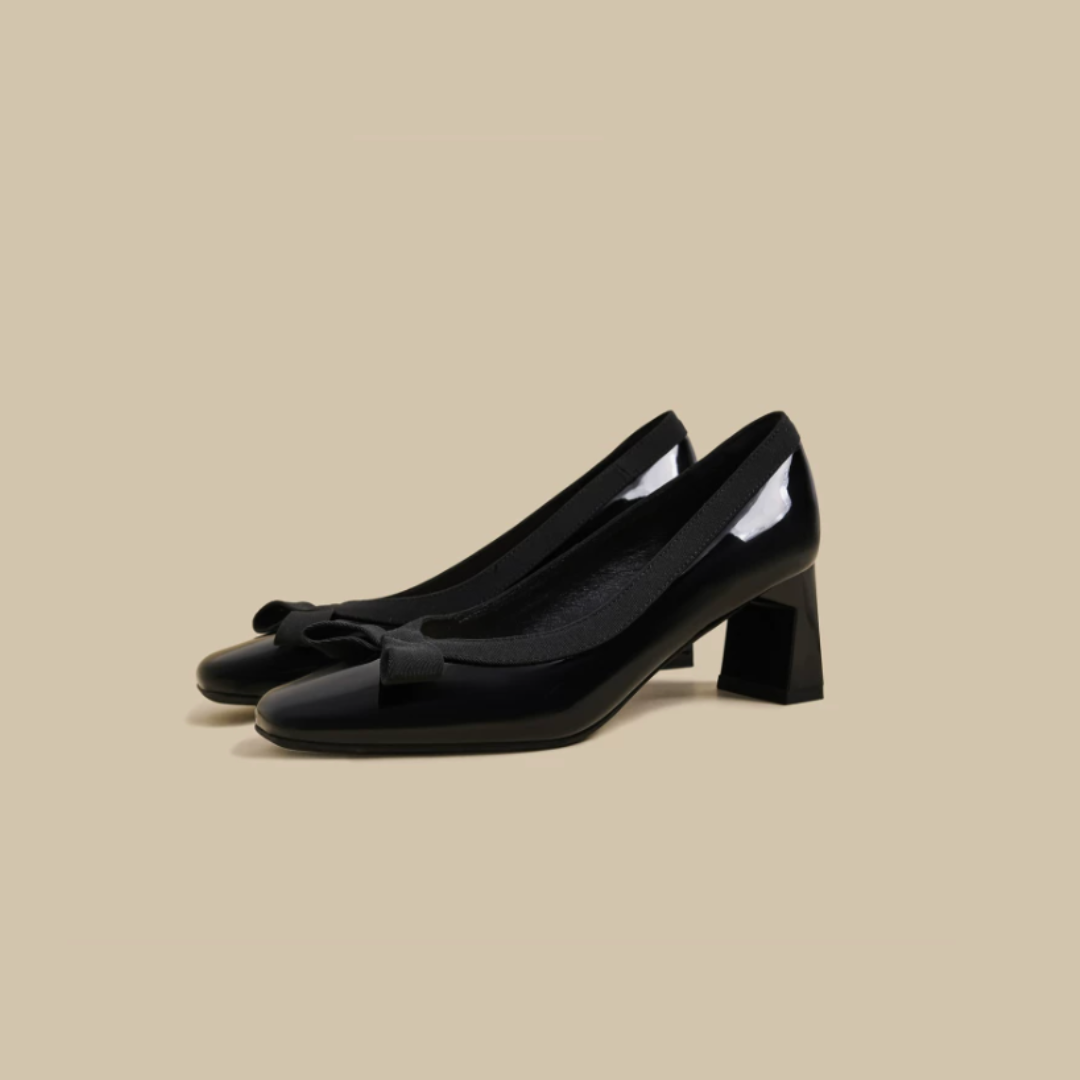 Ribbon Flat Pumps