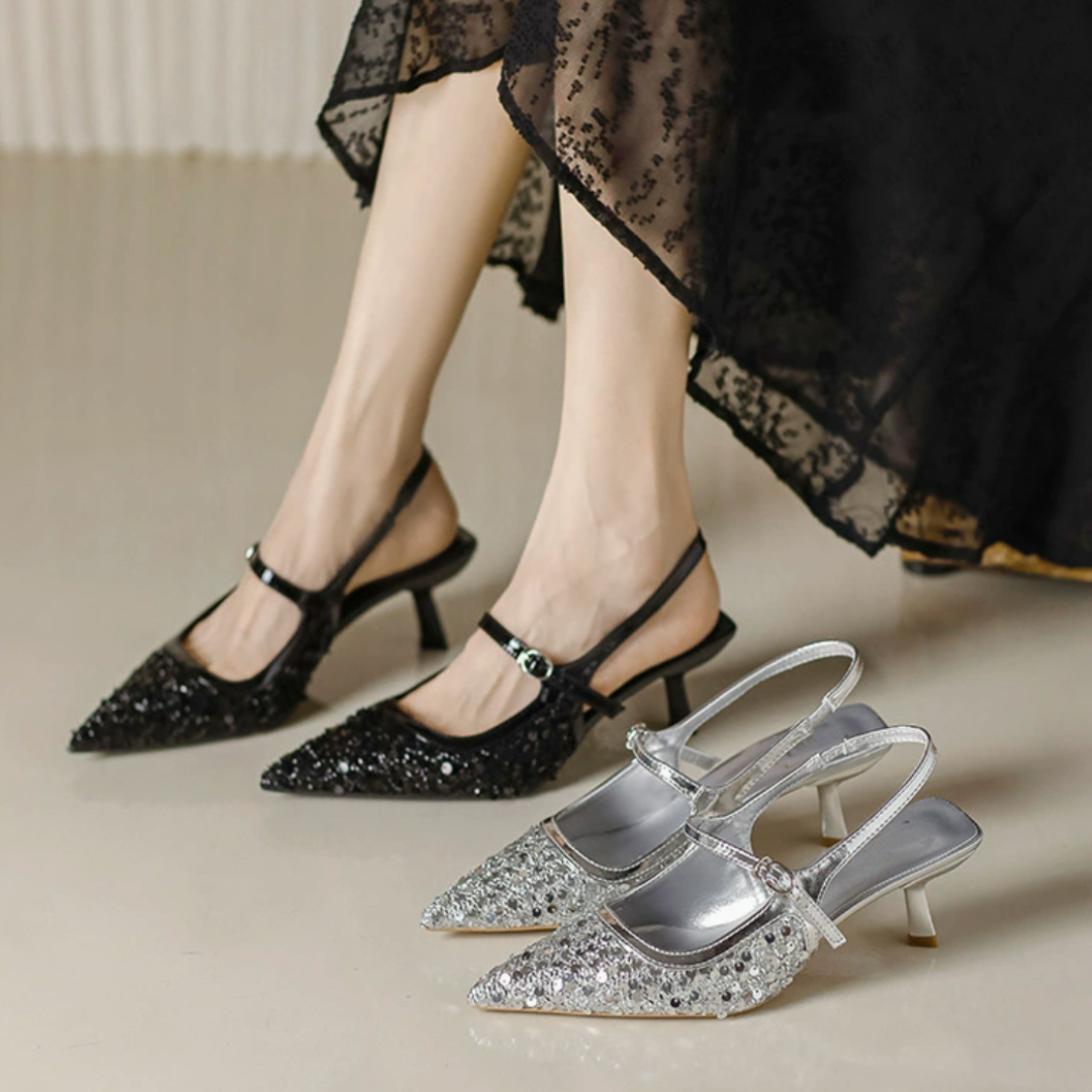 Glitter Grace Pumps