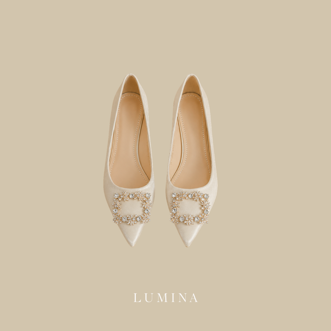 Jewel Buckle Pumps