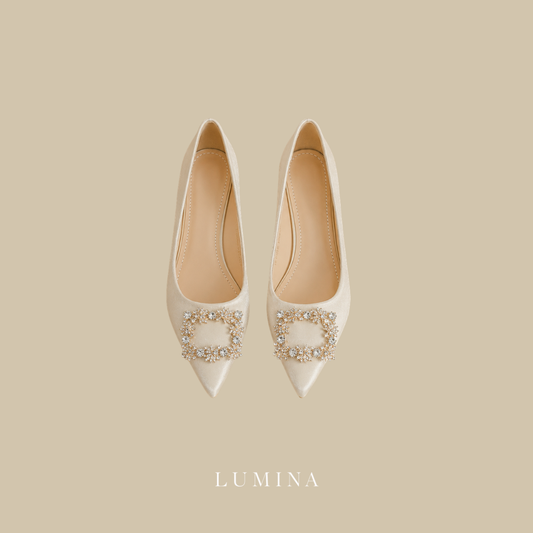 Jewel Buckle Pumps