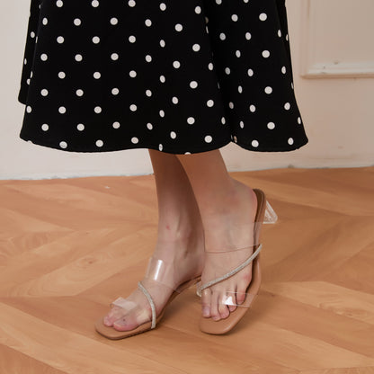 Clear Strap Sandals