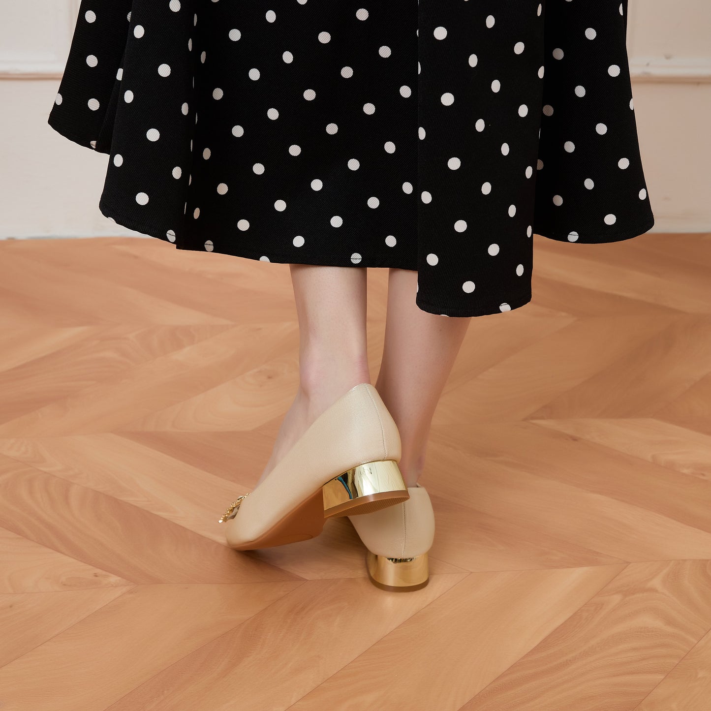 Jewel Buckle Pumps