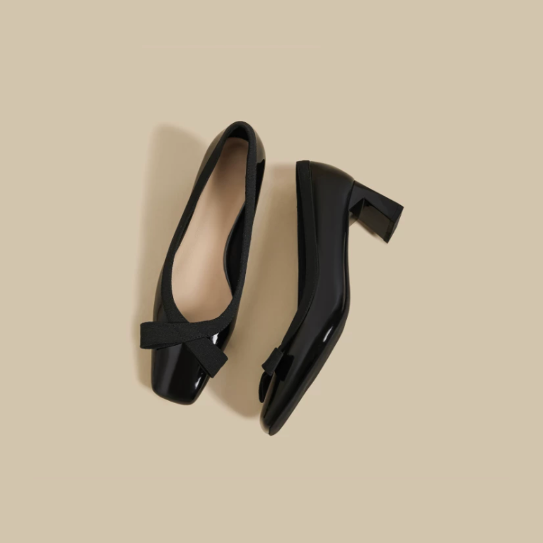 Ribbon Flat Pumps