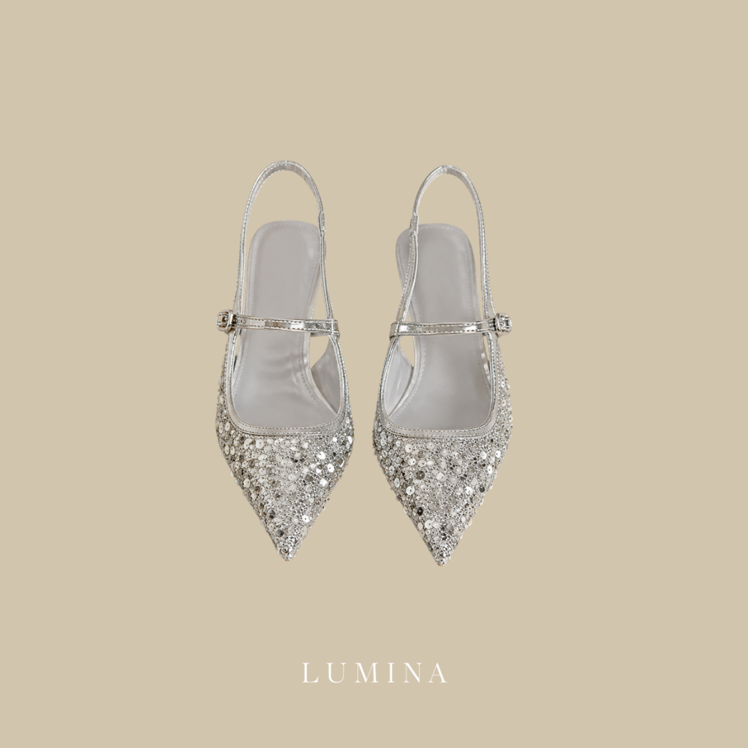 Glitter Grace Pumps